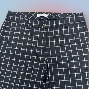 LADY HAGEN GOLF Women’s 8 Black White Ankle Pant